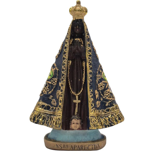 Imagem Nossa Senhora Aparecida Resina 10cm
