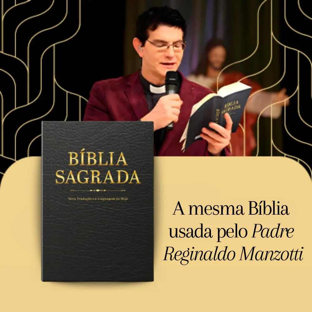 Bíblia Sagrada Nova Tradução Na Linguagem de Hoje - Padre Manzotti