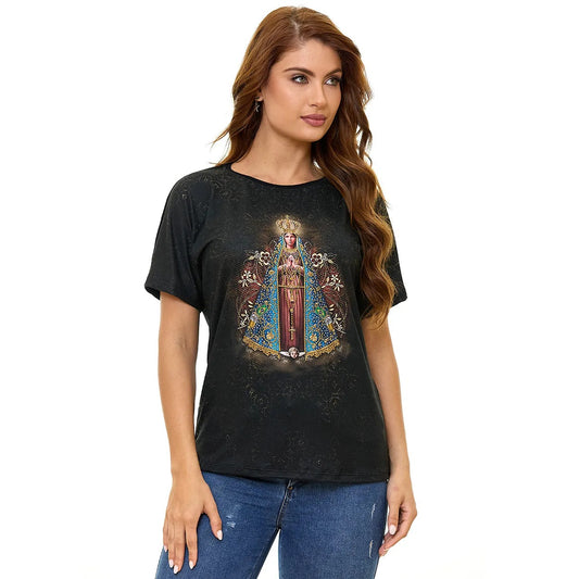 Blusa Nossa Senhora Aparecida Bordada